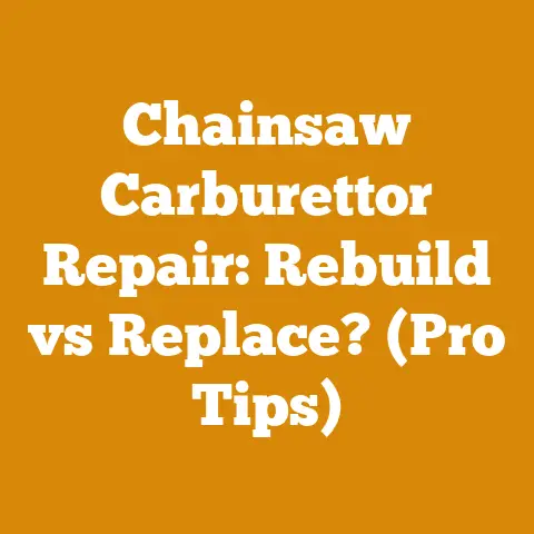 Chainsaw Carburettor Repair: Rebuild vs Replace? (Pro Tips)
