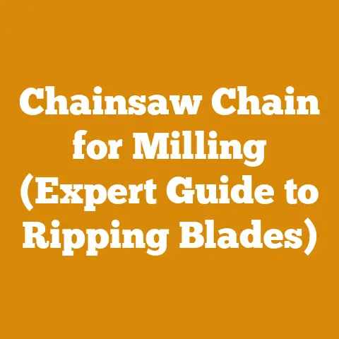 Chainsaw Chain for Milling (Expert Guide to Ripping Blades)
