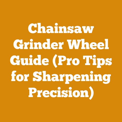 Chainsaw Grinder Wheel Guide (Pro Tips for Sharpening Precision)