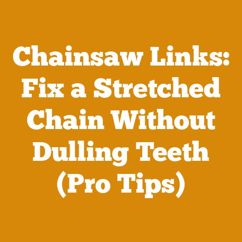 Chainsaw Links: Fix a Stretched Chain Without Dulling Teeth (Pro Tips)