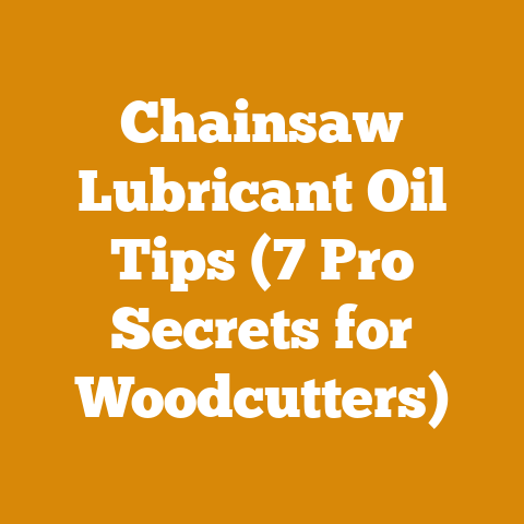 Chainsaw Lubricant Oil Tips (7 Pro Secrets for Woodcutters)
