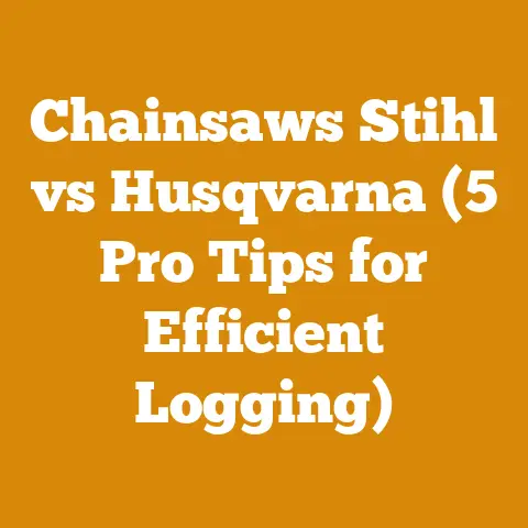 Chainsaws Stihl vs Husqvarna (5 Pro Tips for Efficient Logging)