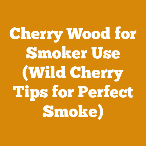 Cherry Wood for Smoker Use (Wild Cherry Tips for Perfect Smoke)