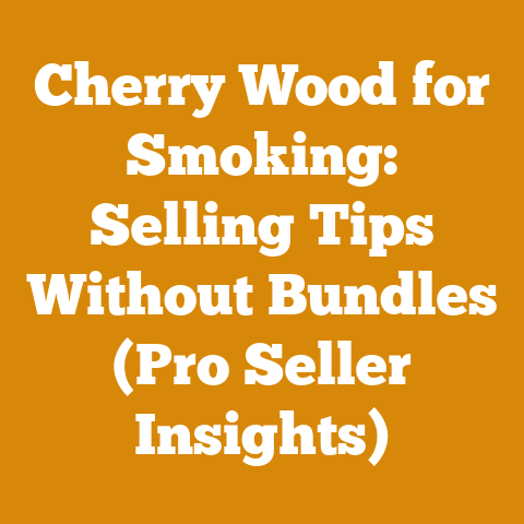 Cherry Wood for Smoking: Selling Tips Without Bundles (Pro Seller Insights)