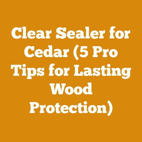 Clear Sealer for Cedar (5 Pro Tips for Lasting Wood Protection)