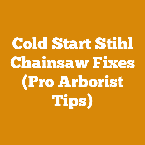 Cold Start Stihl Chainsaw Fixes (Pro Arborist Tips)