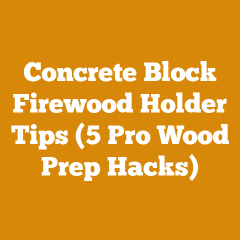 Concrete Block Firewood Holder Tips (5 Pro Wood Prep Hacks)