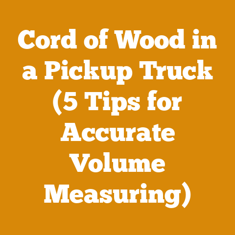 Cord of Wood in a Pickup Truck (5 Tips for Accurate Volume Measuring)