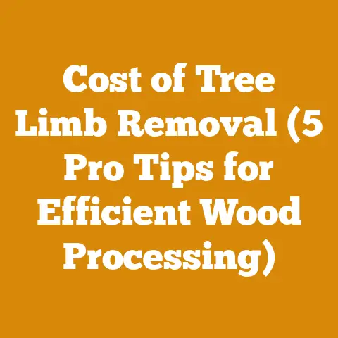 Cost of Tree Limb Removal (5 Pro Tips for Efficient Wood Processing)