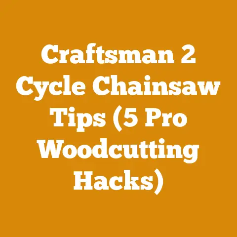 Craftsman 2 Cycle Chainsaw Tips (5 Pro Woodcutting Hacks)