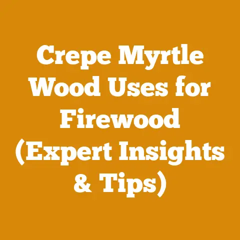 Crepe Myrtle Wood Uses for Firewood (Expert Insights & Tips)
