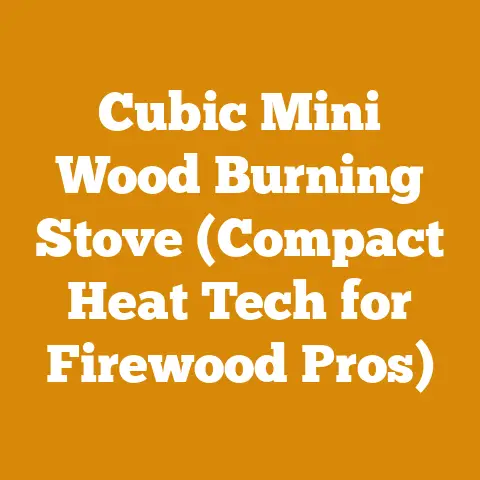 Cubic Mini Wood Burning Stove (Compact Heat Tech for Firewood Pros)