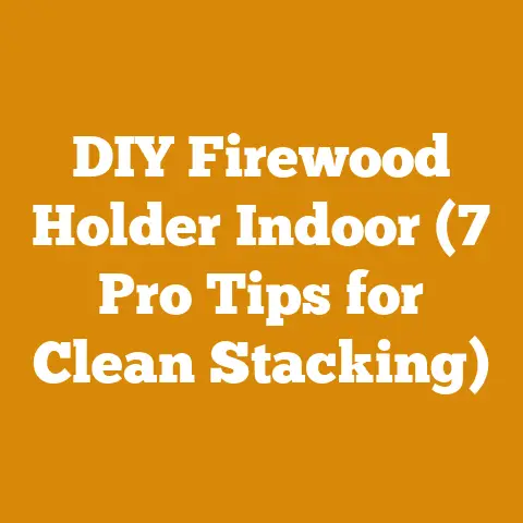DIY Firewood Holder Indoor (7 Pro Tips for Clean Stacking)