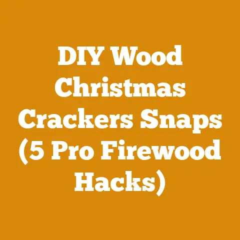 DIY Wood Christmas Crackers Snaps (5 Pro Firewood Hacks)