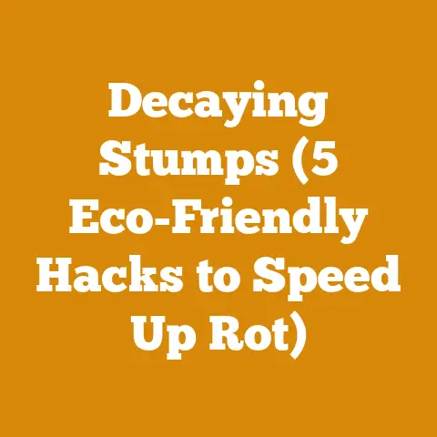 Decaying Stumps (5 Eco-Friendly Hacks to Speed Up Rot)
