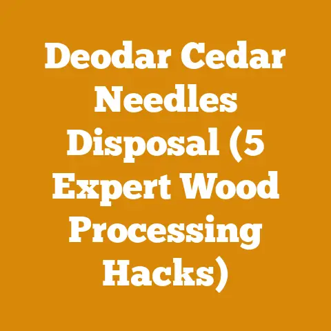 Deodar Cedar Needles Disposal (5 Expert Wood Processing Hacks)