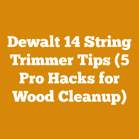 Dewalt 14 String Trimmer Tips (5 Pro Hacks for Wood Cleanup)