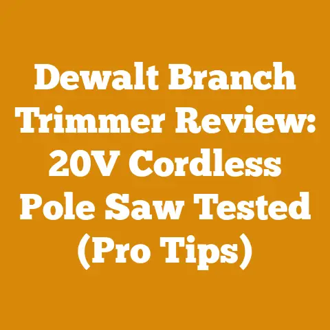 Dewalt Branch Trimmer Review: 20V Cordless Pole Saw Tested (Pro Tips)