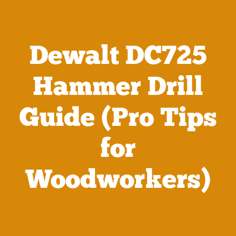 Dewalt DC725 Hammer Drill Guide (Pro Tips for Woodworkers)