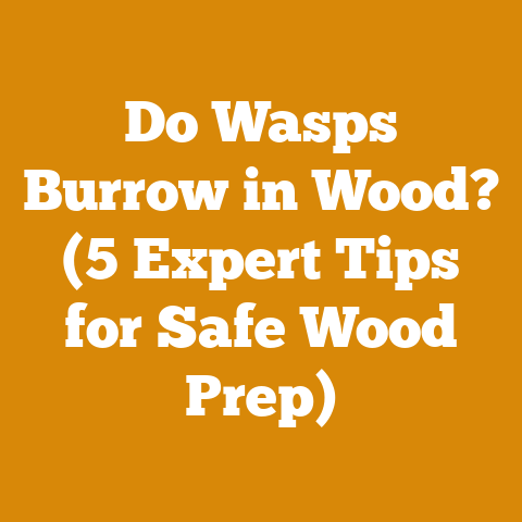 Do Wasps Burrow in Wood? (5 Expert Tips for Safe Wood Prep)
