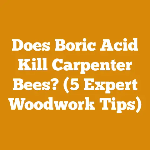 Does Boric Acid Kill Carpenter Bees? (5 Expert Woodwork Tips)