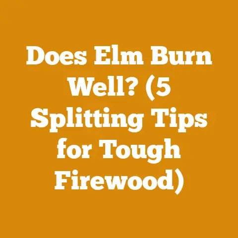 Does Elm Burn Well? (5 Splitting Tips for Tough Firewood)
