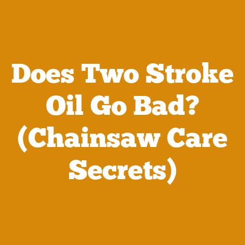 Does Two Stroke Oil Go Bad? (Chainsaw Care Secrets)