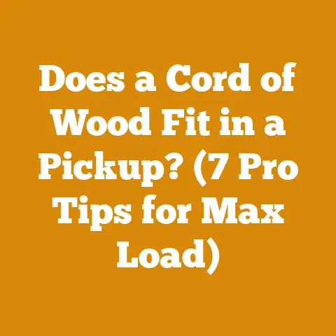 Does a Cord of Wood Fit in a Pickup? (7 Pro Tips for Max Load)