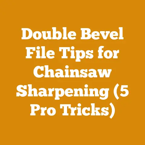 Double Bevel File Tips for Chainsaw Sharpening (5 Pro Tricks)