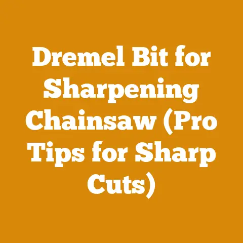 Dremel Bit for Sharpening Chainsaw (Pro Tips for Sharp Cuts)