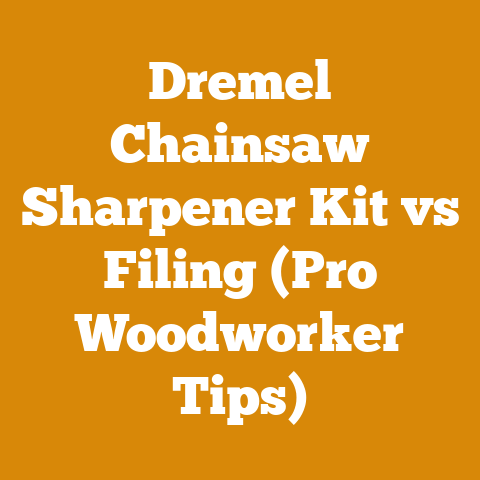 Dremel Chainsaw Sharpener Kit vs Filing (Pro Woodworker Tips)