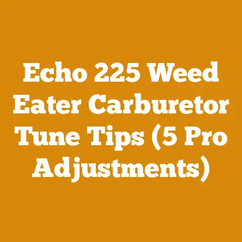 Echo 225 Weed Eater Carburetor Tune Tips (5 Pro Adjustments)