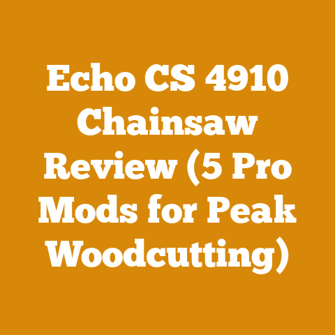 Echo CS 4910 Chainsaw Review (5 Pro Mods for Peak Woodcutting)
