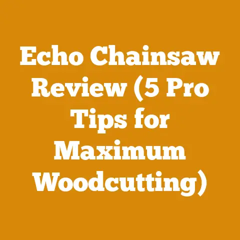 Echo Chainsaw Review (5 Pro Tips for Maximum Woodcutting)