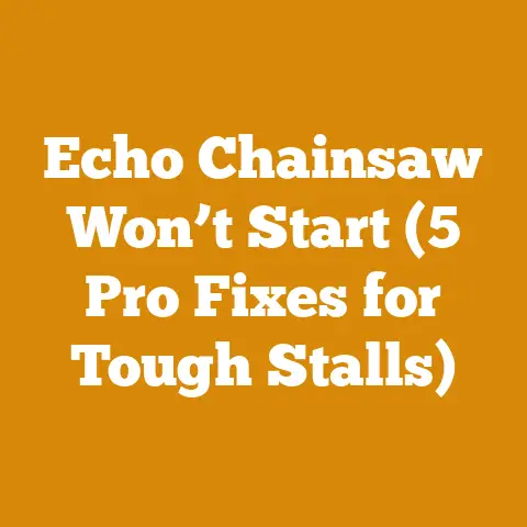 Echo Chainsaw Won’t Start (5 Pro Fixes for Tough Stalls)