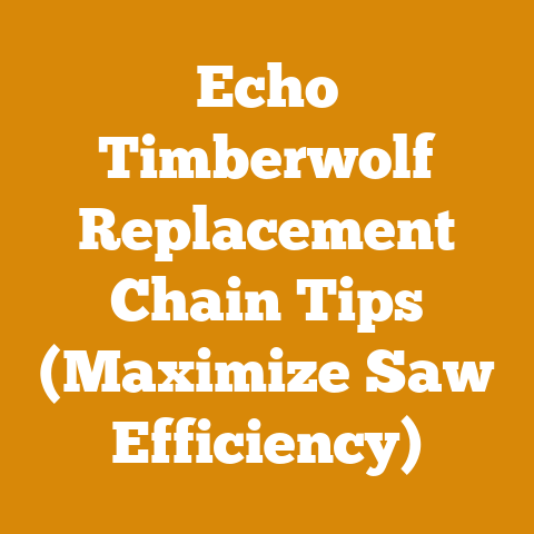 Echo Timberwolf Replacement Chain Tips (Maximize Saw Efficiency)