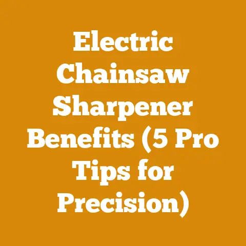 Electric Chainsaw Sharpener Benefits (5 Pro Tips for Precision)