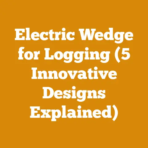 Electric Wedge for Logging (5 Innovative Designs Explained)