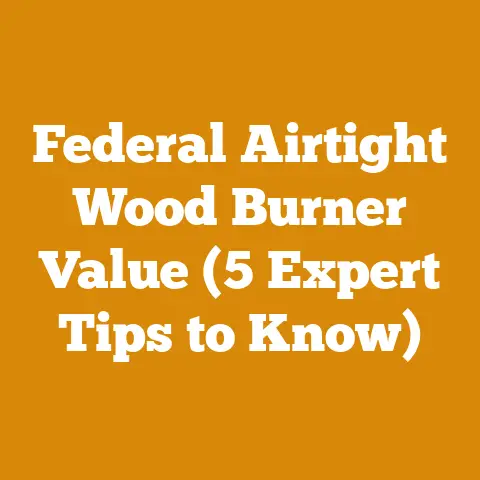 Federal Airtight Wood Burner Value (5 Expert Tips to Know)