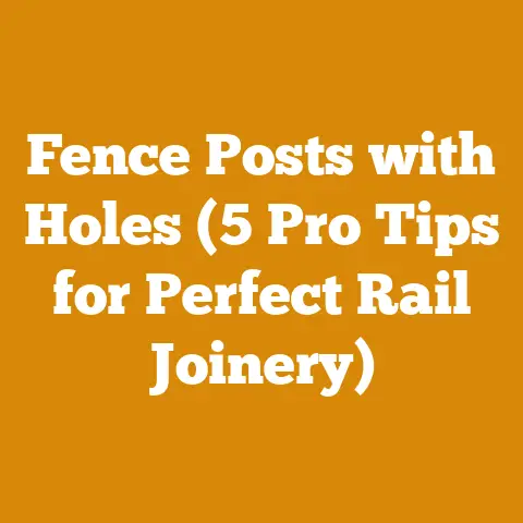 Fence Posts with Holes (5 Pro Tips for Perfect Rail Joinery)