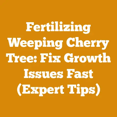 Fertilizing Weeping Cherry Tree: Fix Growth Issues Fast (Expert Tips)