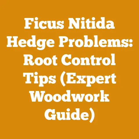 Ficus Nitida Hedge Problems: Root Control Tips (Expert Woodwork Guide)