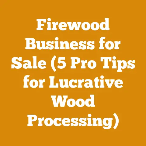 Firewood Business for Sale (5 Pro Tips for Lucrative Wood Processing)