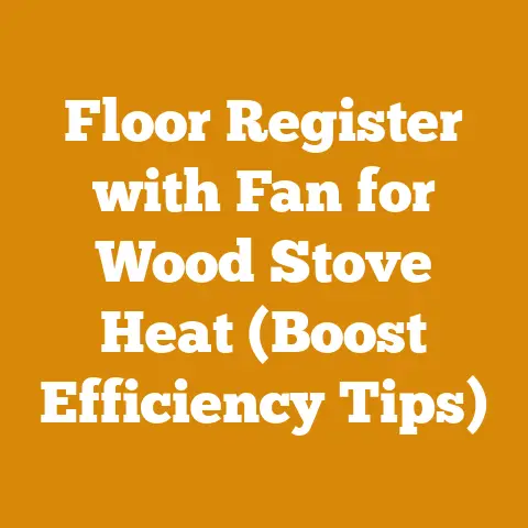 Floor Register with Fan for Wood Stove Heat (Boost Efficiency Tips)