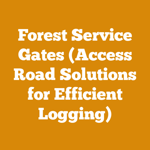 Forest Service Gates (Access Road Solutions for Efficient Logging)
