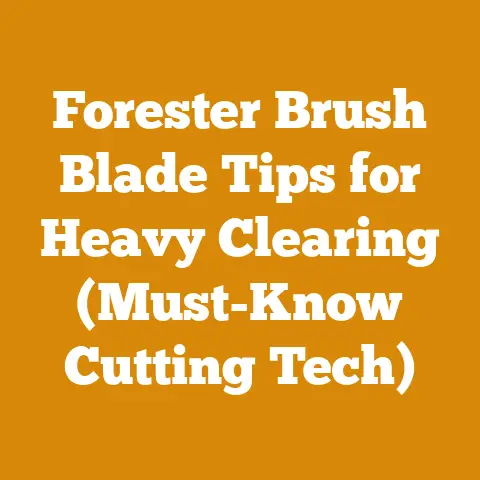 Forester Brush Blade Tips for Heavy Clearing (Must-Know Cutting Tech)