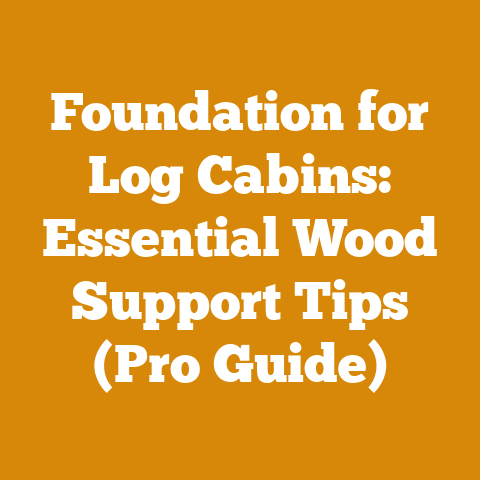 Foundation for Log Cabins: Essential Wood Support Tips (Pro Guide)