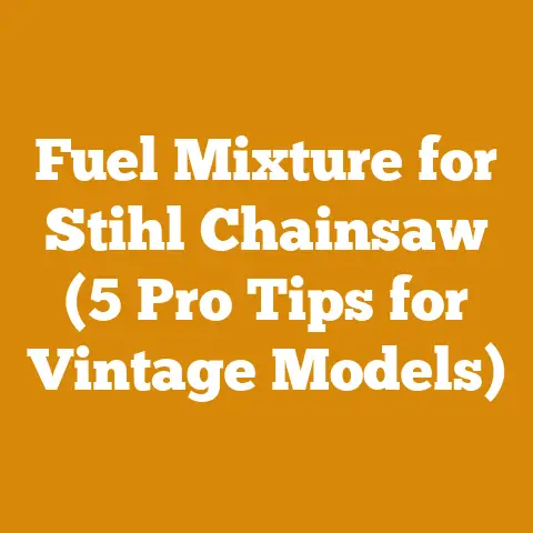 Fuel Mixture for Stihl Chainsaw (5 Pro Tips for Vintage Models)