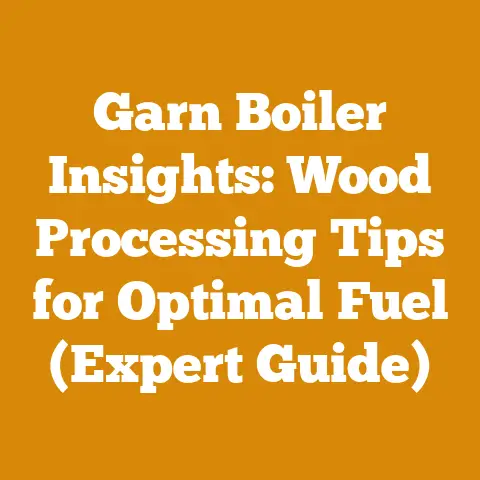 Garn Boiler Insights: Wood Processing Tips for Optimal Fuel (Expert Guide)