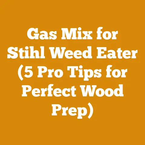 Gas Mix for Stihl Weed Eater (5 Pro Tips for Perfect Wood Prep)